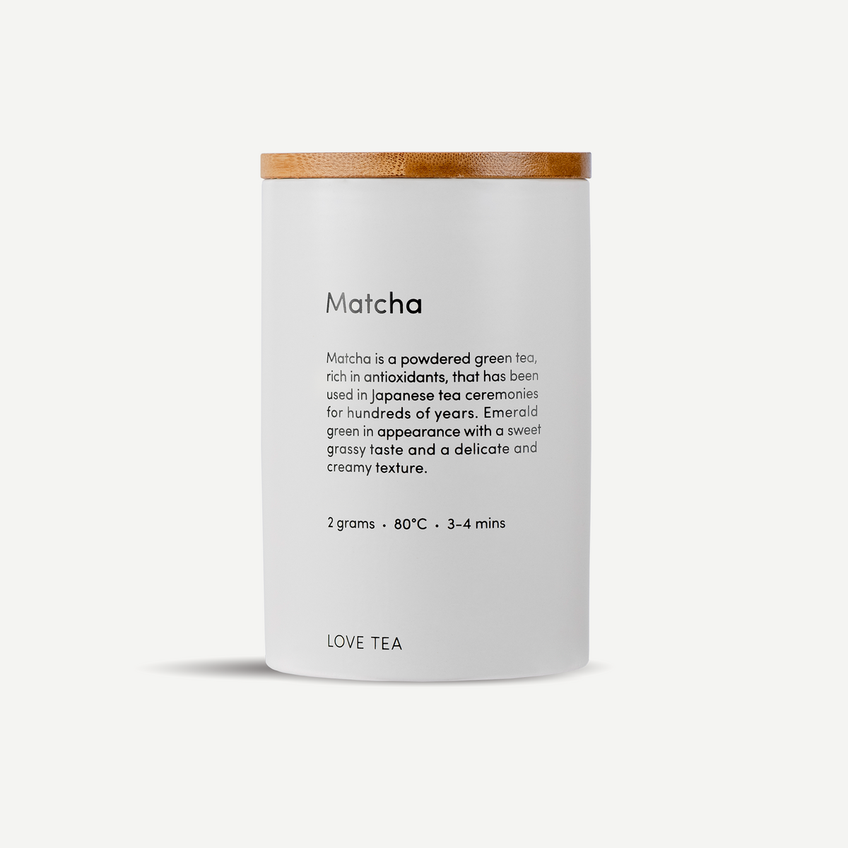 Matcha Tea Canister